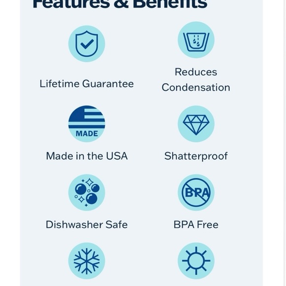 NWT Tervis Clear Glass Tumbler 10 oz Set - Picture 4 of 5